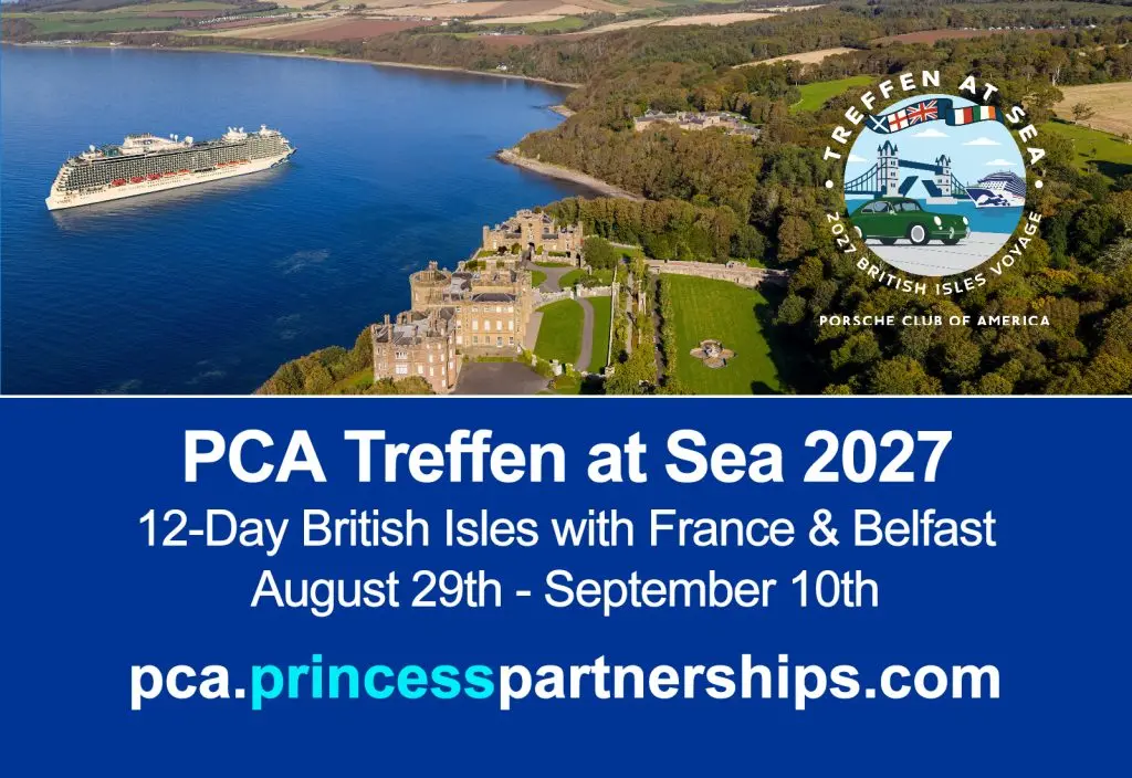 PCA Sim Racing is thrilled to have Princess Cruises as it's 2026 Title Sponsor.